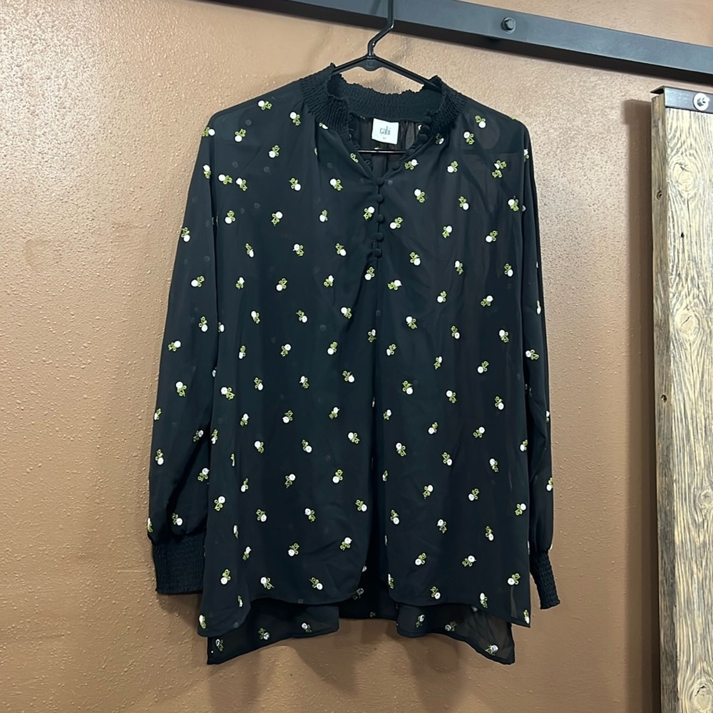 Embroidered Cabi long sleeve